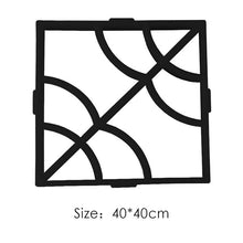 Load image into Gallery viewer, DIY Plastic Path Maker Mold Manually Paving Cement Brick Stone Road Paving Mold Concrete Molds Tool for Garden Paving Accessory