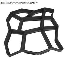Load image into Gallery viewer, DIY Plastic Path Maker Mold Manually Paving Cement Brick Stone Road Paving Mold Concrete Molds Tool for Garden Paving Accessory