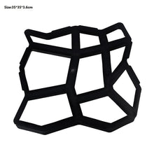 Load image into Gallery viewer, DIY Plastic Path Maker Mold Manually Paving Cement Brick Stone Road Paving Mold Concrete Molds Tool for Garden Paving Accessory