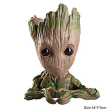 Load image into Gallery viewer, Hot Baby Groot Flower Pot Planter Action Figures Toy Tree Man Cute Model Toy Pen Flower Pots Home Decoration New Year Gifts