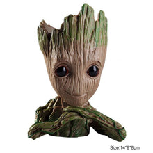 Load image into Gallery viewer, Hot Baby Groot Flower Pot Planter Action Figures Toy Tree Man Cute Model Toy Pen Flower Pots Home Decoration New Year Gifts