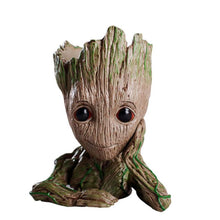 Load image into Gallery viewer, Hot Baby Groot Flower Pot Planter Action Figures Toy Tree Man Cute Model Toy Pen Flower Pots Home Decoration New Year Gifts